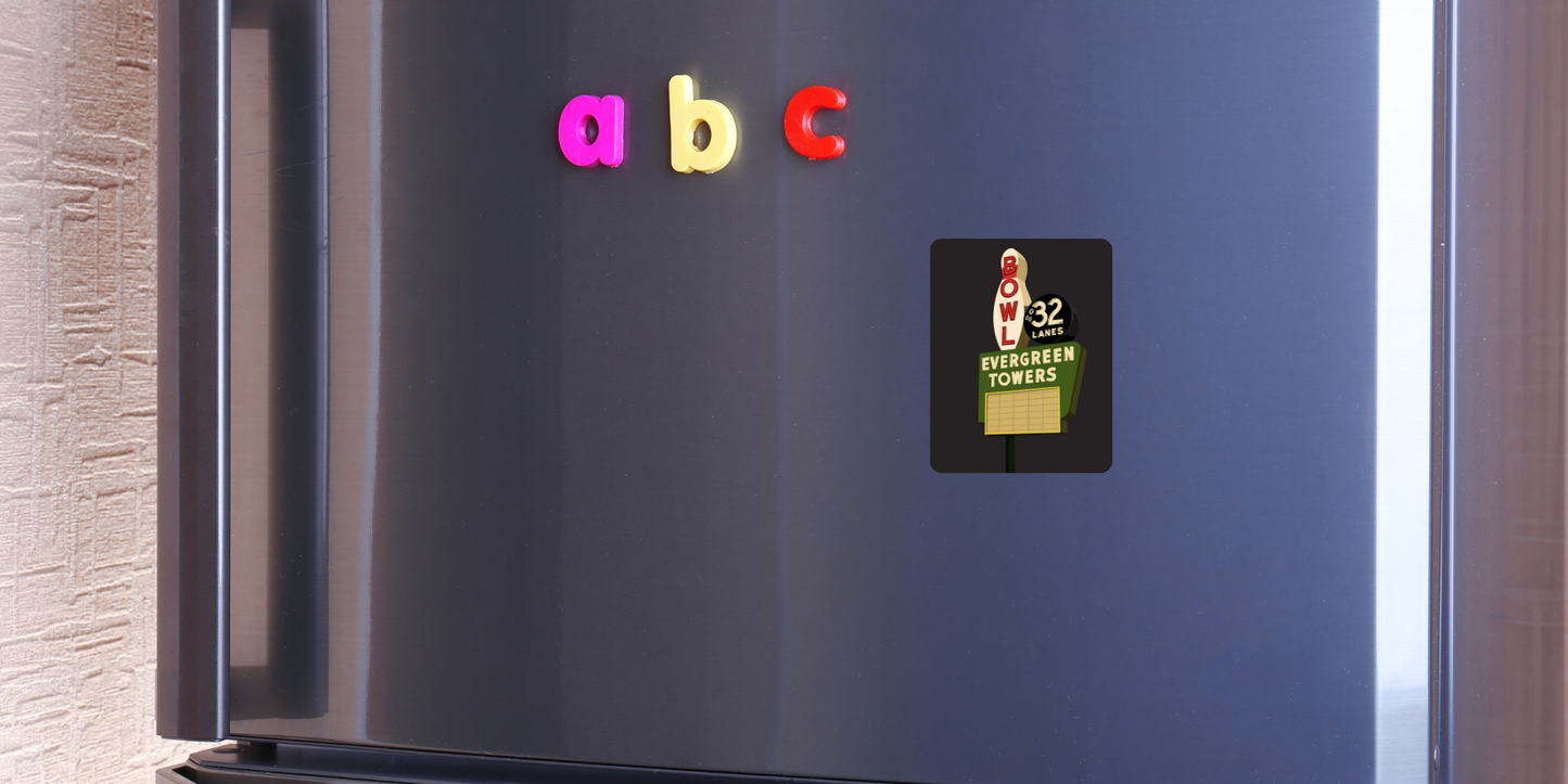 Evergreen Towers Magnet