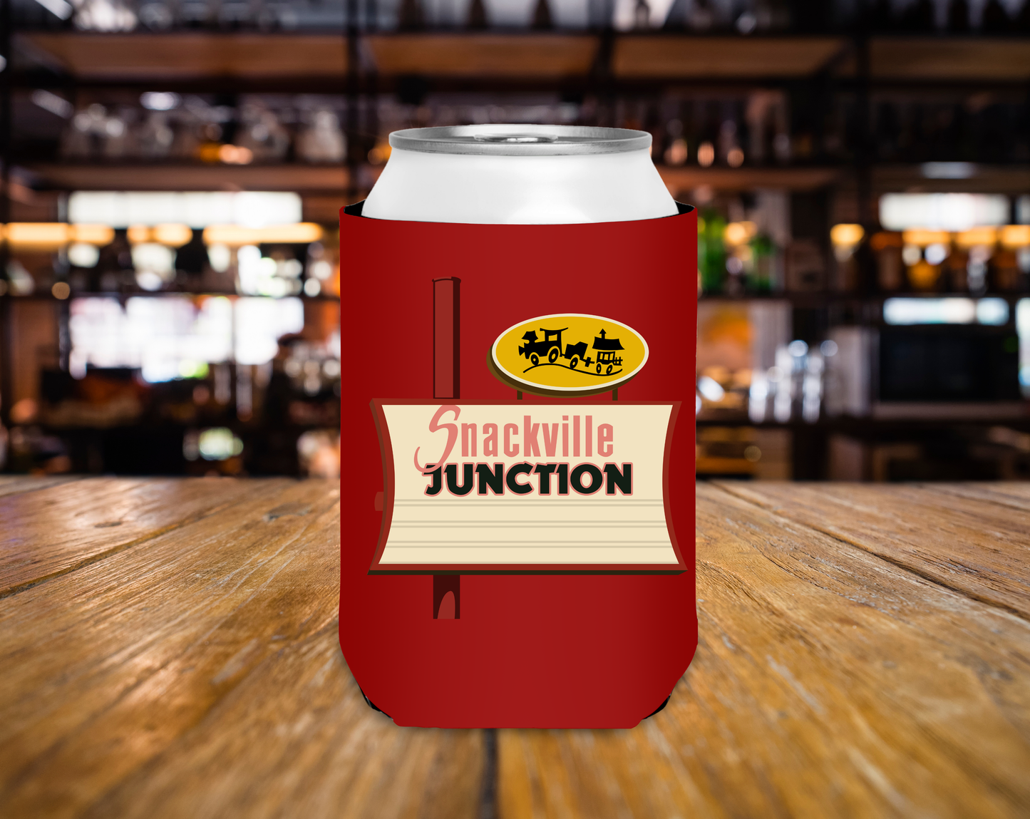 Snackville Junction Can Cooler