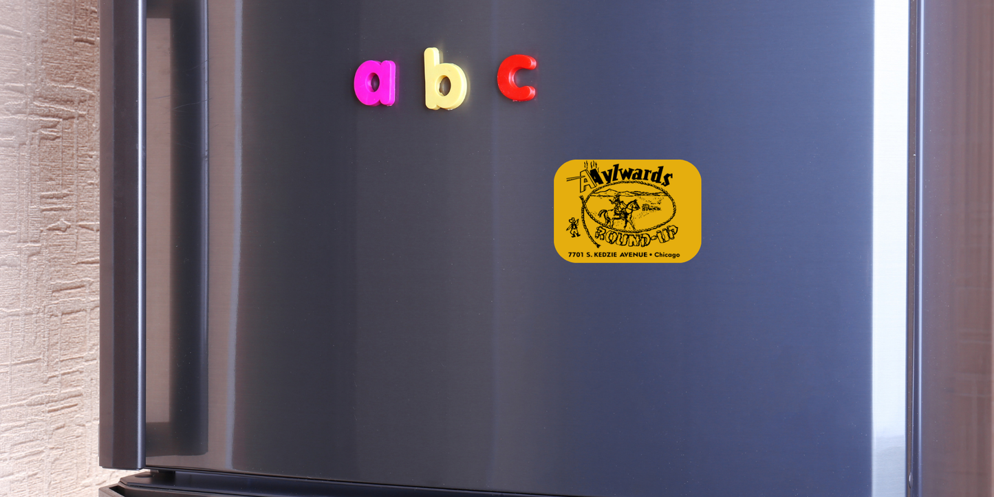 Alyward's Round Up Magnet