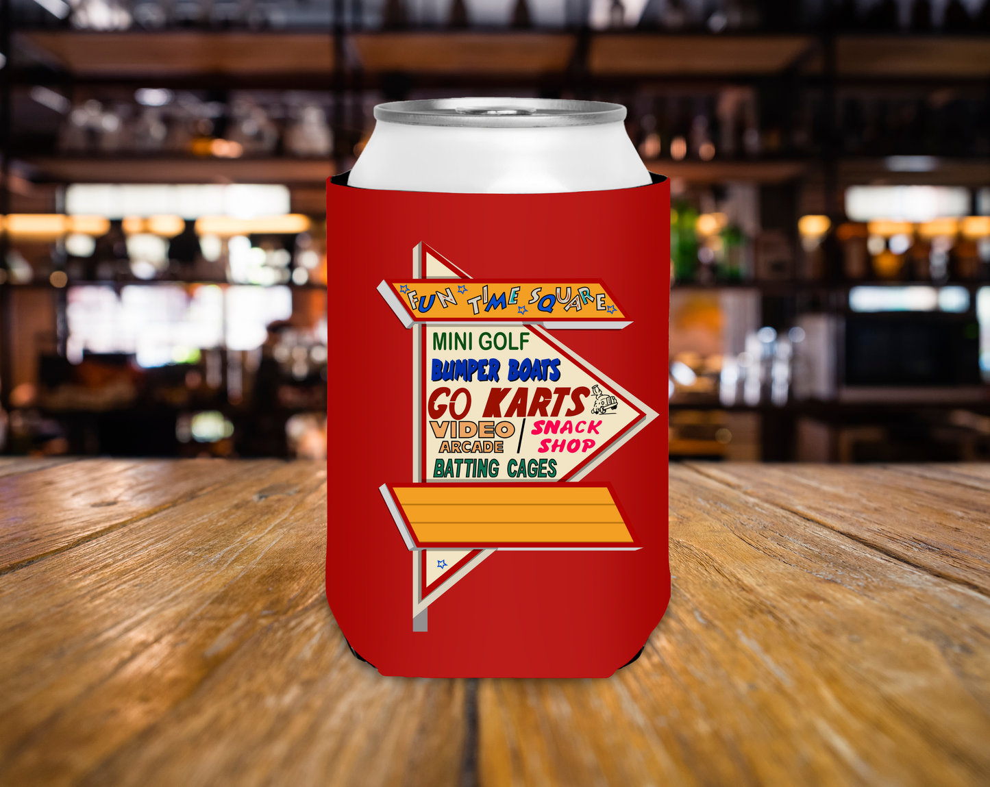 Fun Time Square Can Cooler