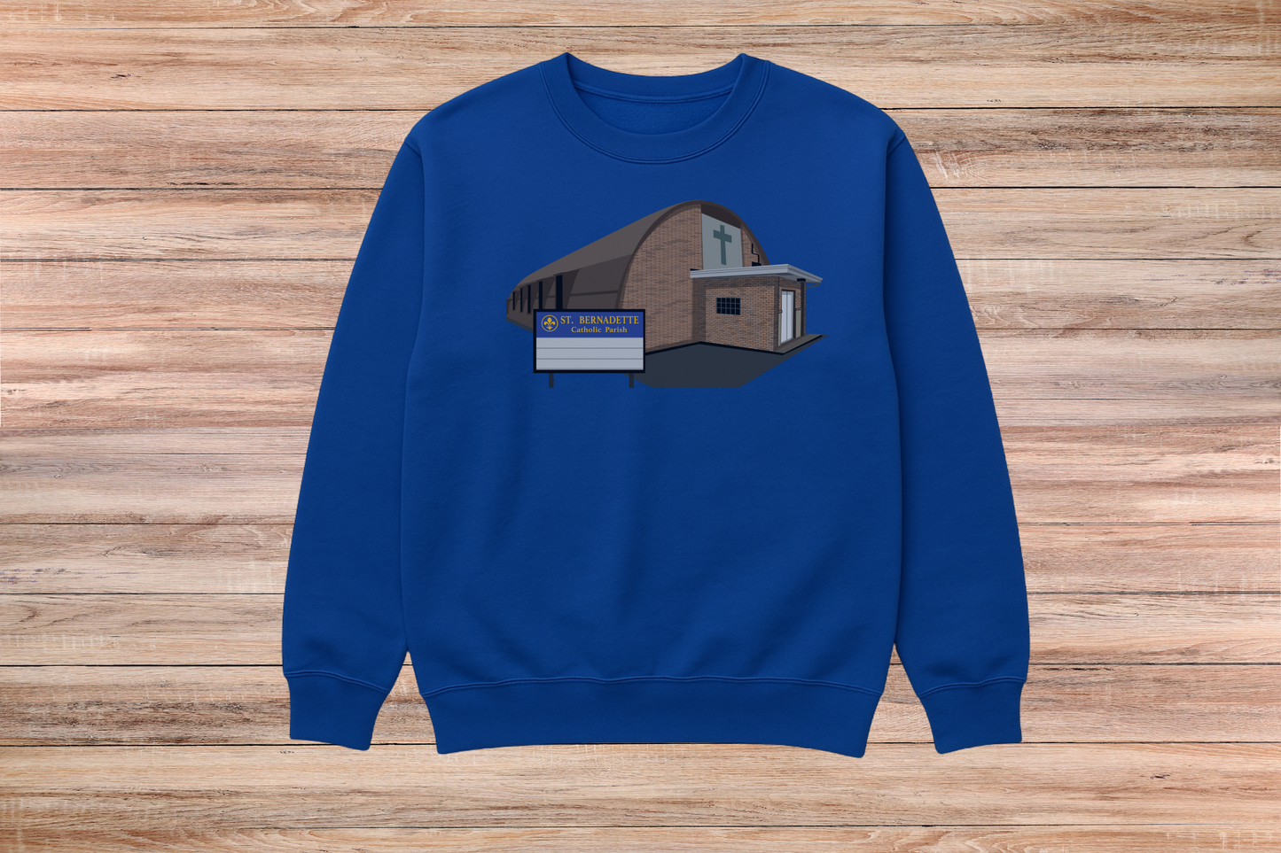St. Bernadette Quonset Hut (Crewneck)