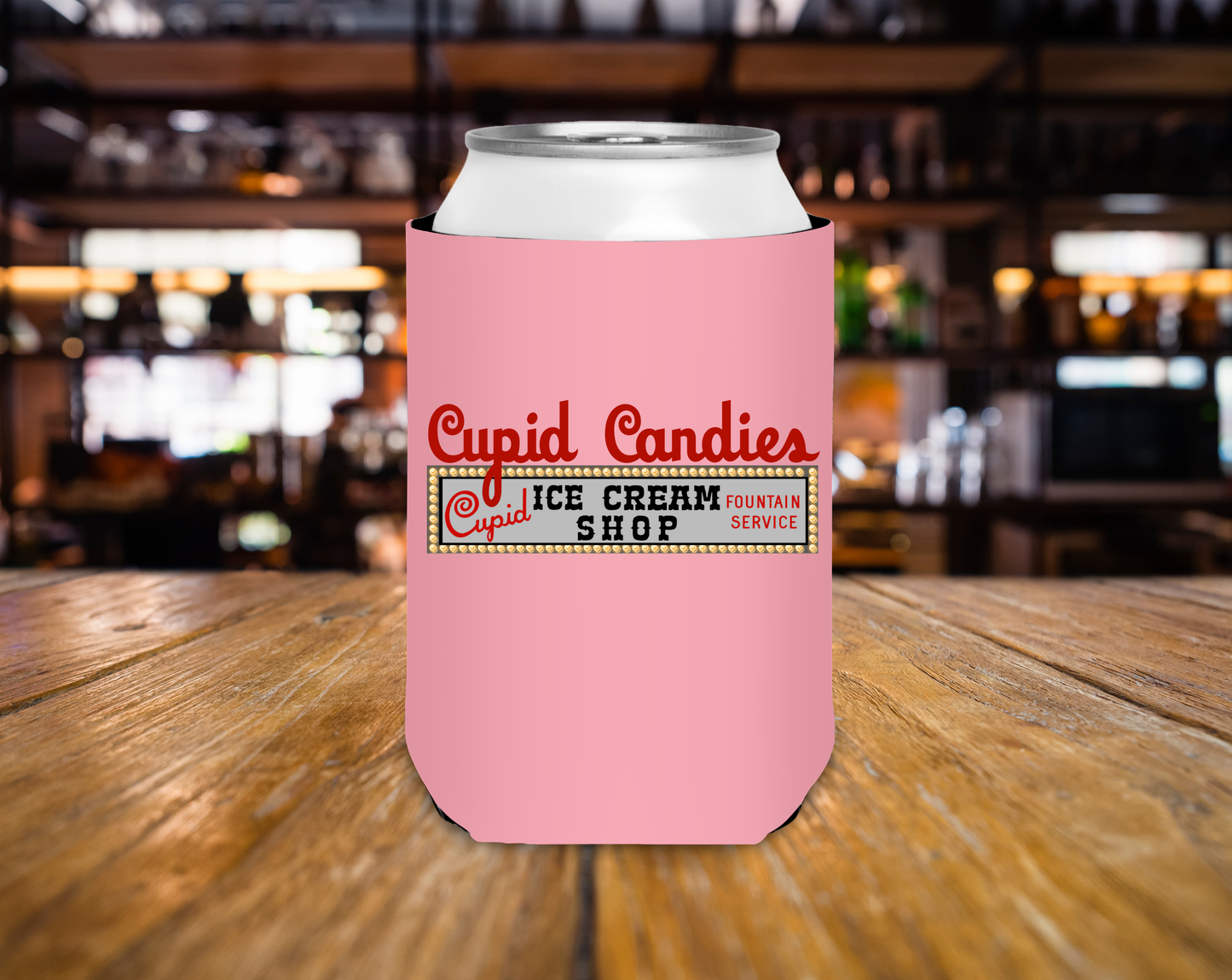 Cupid Candies Can Cooler