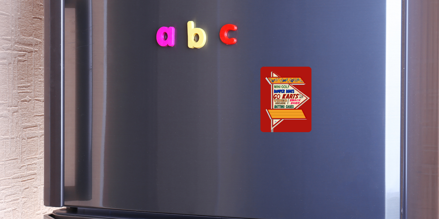 Fun Time Square Magnet
