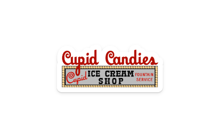 Cupid Candies Sticker
