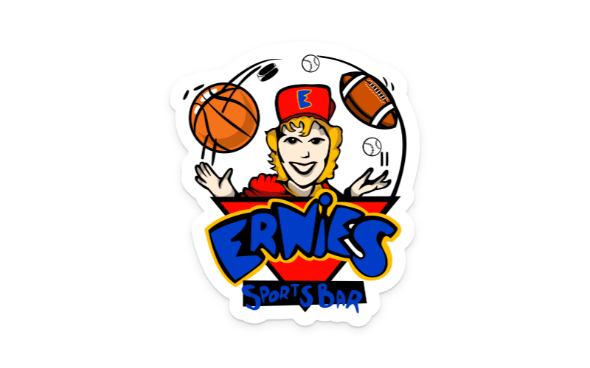 Ernie's Sport Bar Sticker