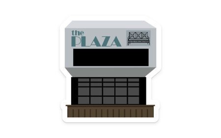 The Evergreen Plaza Sticker
