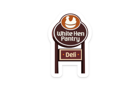 White Hen Pantry Sticker