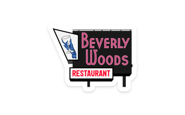 Beverly Woods Sticker