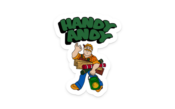 Handy Andy Sticker