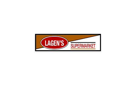 Lagen's Supermarket Sticker