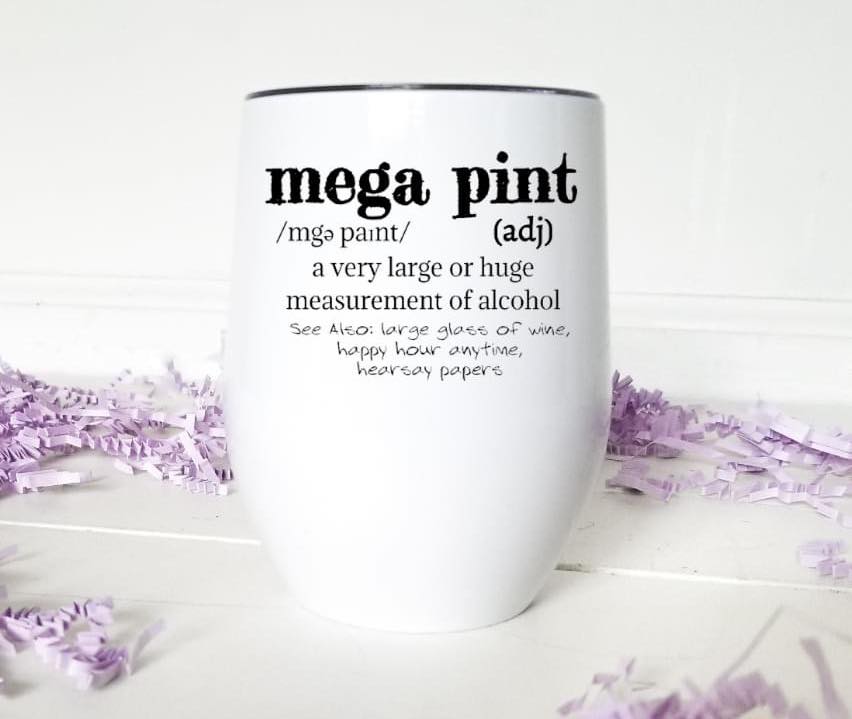 Mega Pint Wine Tumbler