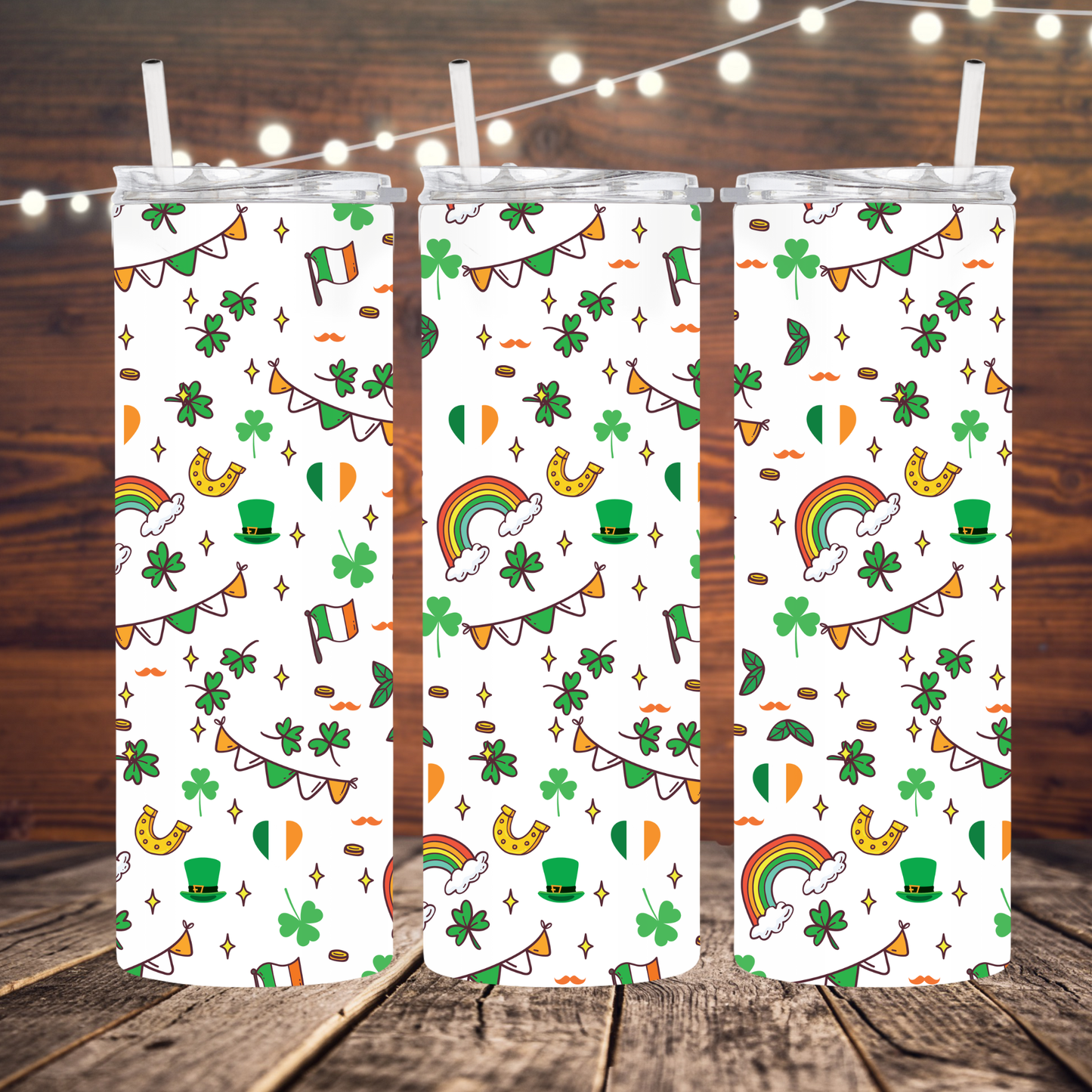 Irish Flag decor 20oz Tumbler