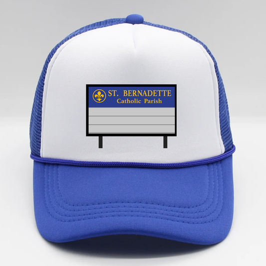 St Bernadette Sign Hat