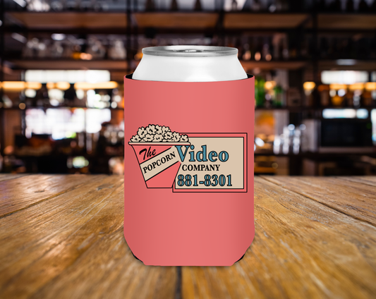 Popcorn Video Can Cooler