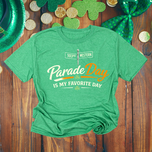 Parade Day (is my favorite day)street sign