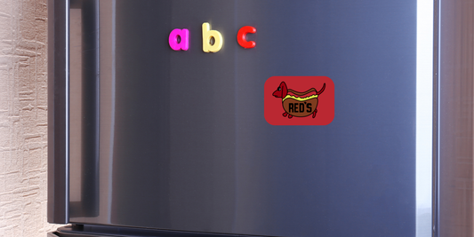 Reds Hot Dogs Magnet