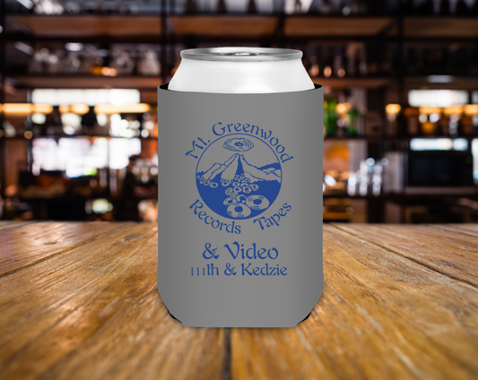 Mt Greenwood Records and Tapes Can Cooler