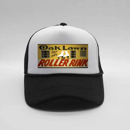 Oak Lawn Roller Rink Sign hat