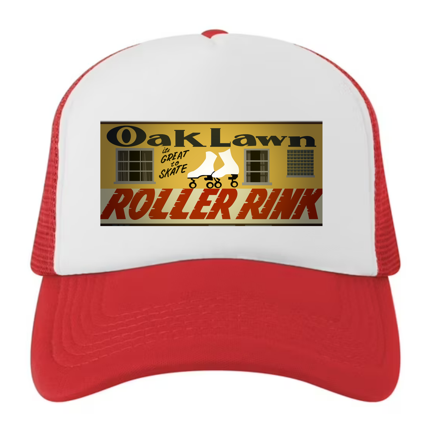 Oak Lawn Roller Rink Sign hat