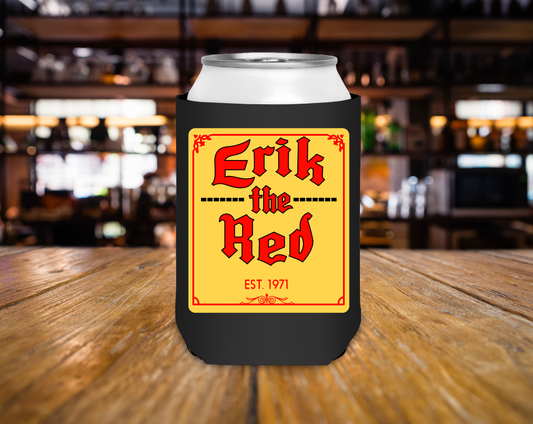 Erik the Red Can Cooler