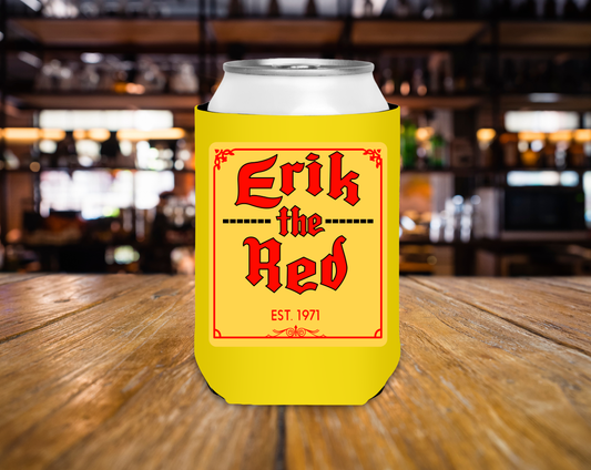 Erik the Red Can Cooler