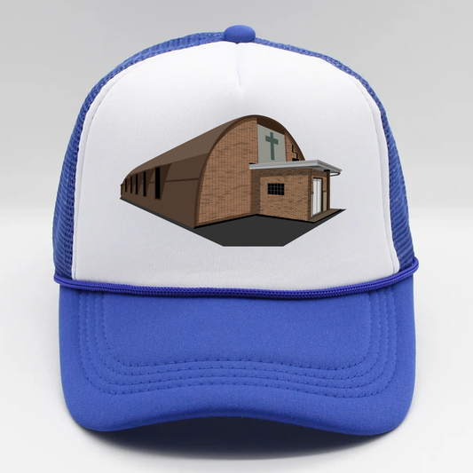 St Bernadette Quonset Hut Hat (without sign)