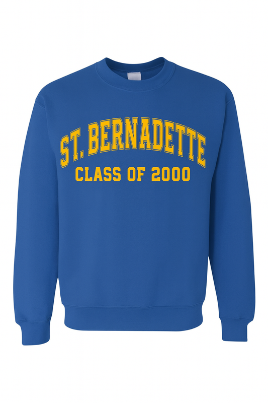 St. Bernadette Class of 2000 Crewneck