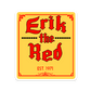 Erik The Red Sticker